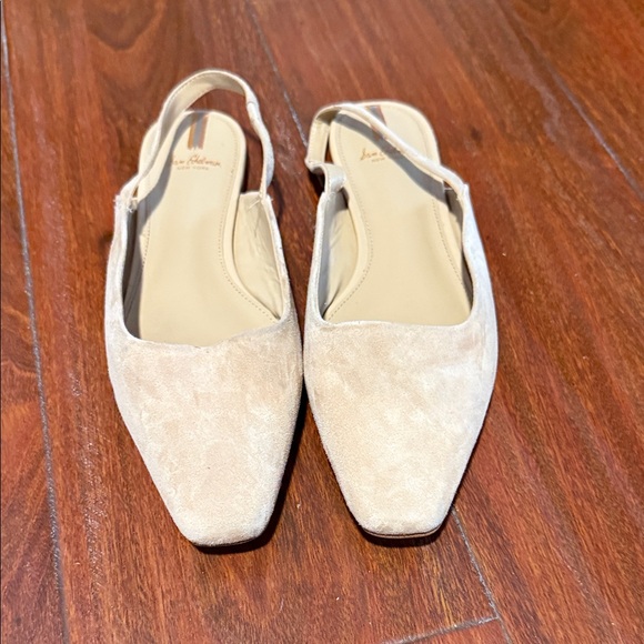 Sam Edelman Cream Slingback Flats - Picture 3 of 6